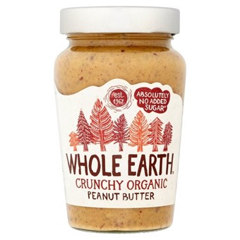 Whole Earth Organic Crunchy Peanut Butter - 340g - Image 2