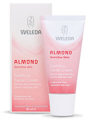 Weleda Almond Soothing Facial Cream - 30ml - Image 2