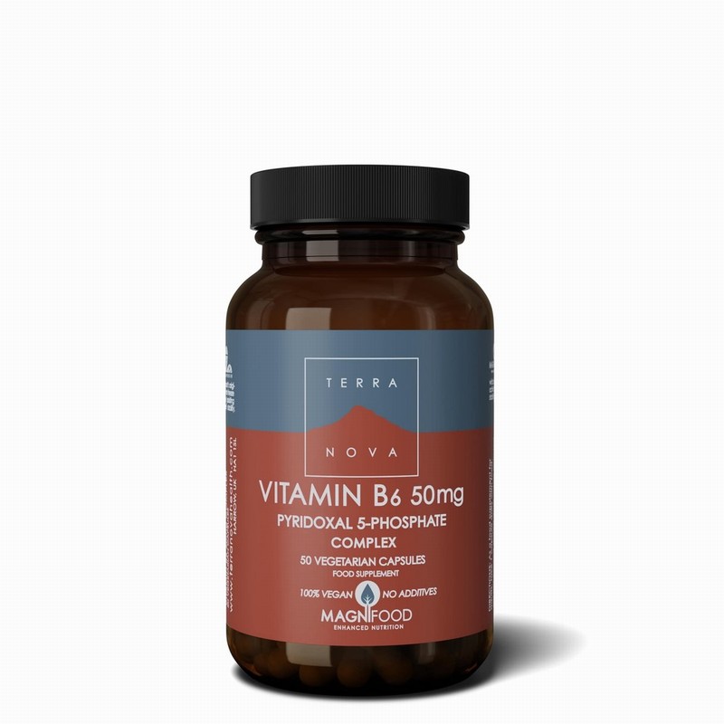 Terranova Vitamin B6 P5-P 5mg Complex - 50caps