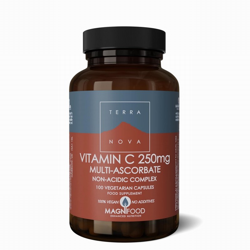 Terranova Vitamin C 250mg Complex - 100caps