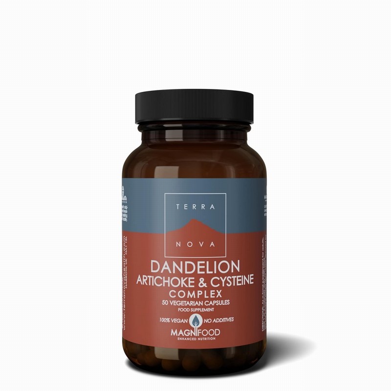Terranova Dandelion Artichoke and Cysteine Complex - 50caps