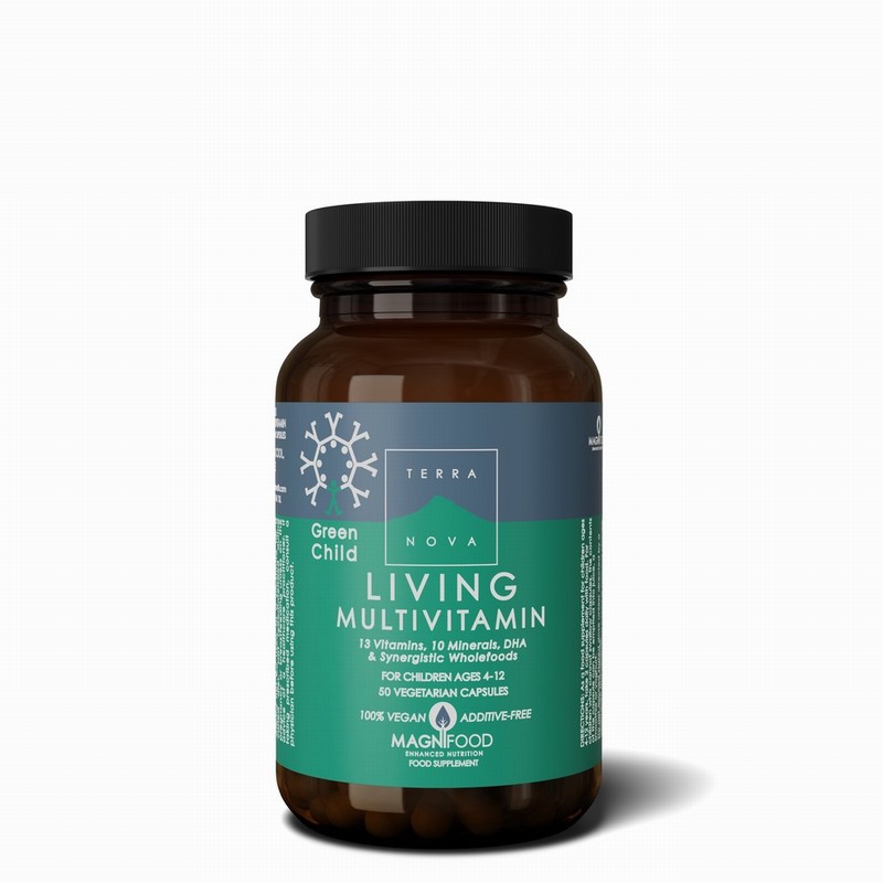 Terranova Green Child Living Multivitamin - 50caps