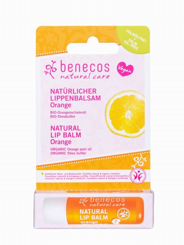 Benecos Natural Lip Balm - Orange - 48g