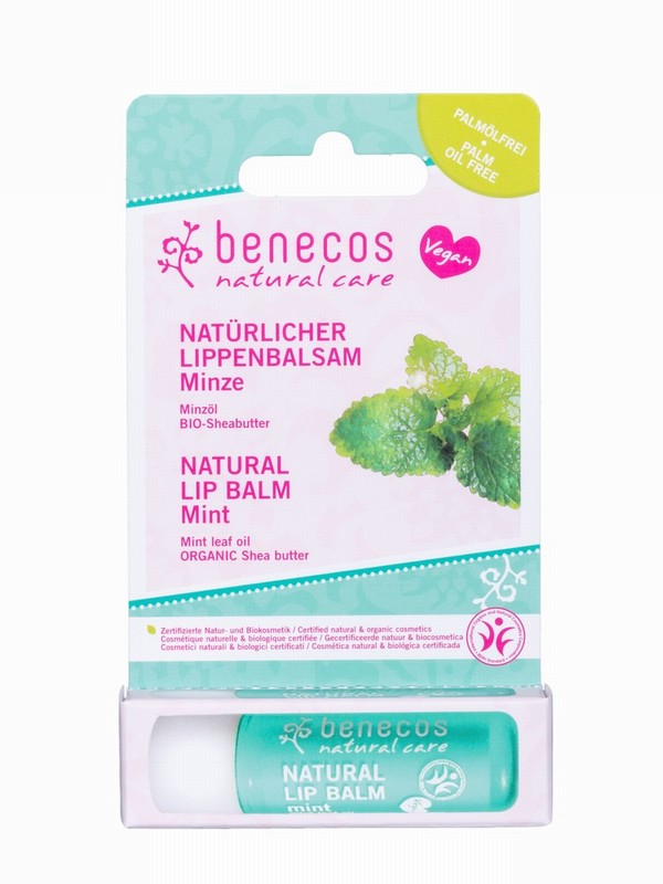 Benecos Natural Lip Balm - Mint - 48g