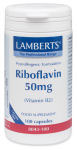 Lamberts Riboflavin 50mg Vitamin B2 - 100 Caps