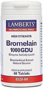 Lamberts Bromelain 1000GDU Enzyme Activity Level - 60 Tabs