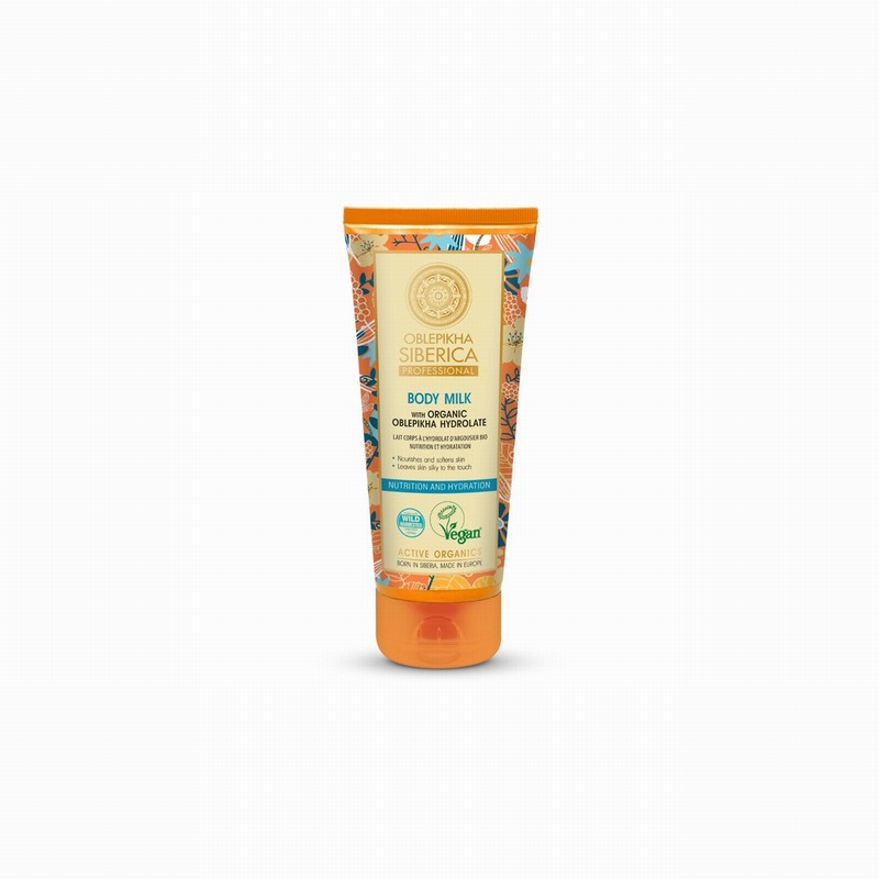 Oblepikha Body Milk Nutrition and Hydration