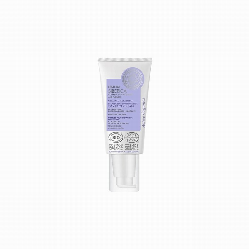 Organic Protective Moisturising Day Face Cream for S/Skin