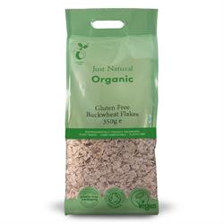 Org GF Buckwheat Flakes 350g