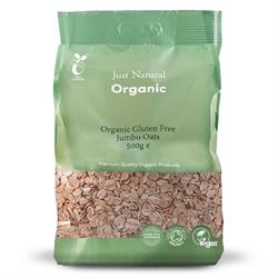 Org GF Jumbo Oats 500g