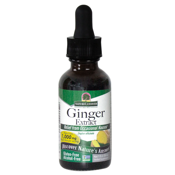 Nature's Answer Ginger Root Alcohol Free Liquid Herbal Extract