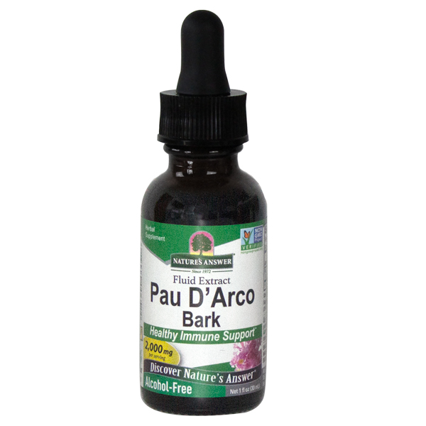 Nature's Answer Pau D'Arco Alcohol Free Liquid Herbal Extract