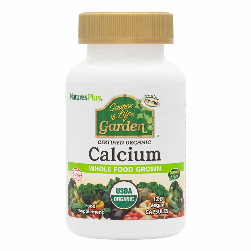 SOL GRDN ORGANIC CALCIUM 1000MG VCAP 120