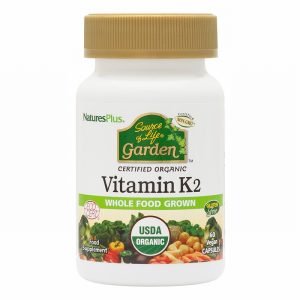 SOL GARDEN ORGANIC VIT K2 120MCG VCAP 60