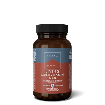 Terranova Living Multivitamin Man - 100caps - Image 2