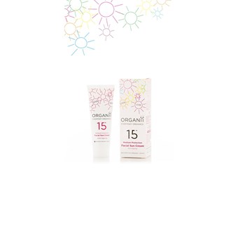 Organii Anti-Ageing Facial Sun Cream SPF15 - 50ml
