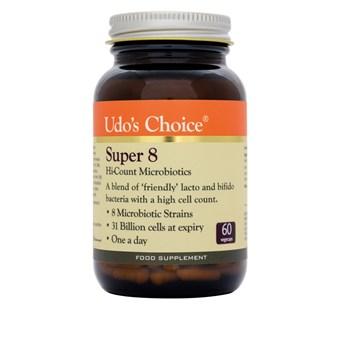 Udo&039;s Choice Super 8 Hi-Count Microbiotics - 30 VegCaps - Image 3