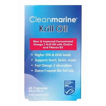 Cleanmarine Krill Oil Capsules - 60 Caps - Image 2