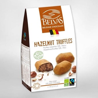 Belvas Organic Hazelnut Truffles - 100g - Image 2