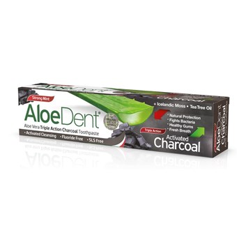 Aloe Dent Charcoal Toothpaste - 100ml - Image 2