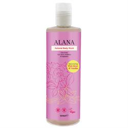 Pink Rose & Vanilla Natural Body Wash 400ml