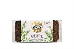 Organic Rye Bread - Sprouted Seeds