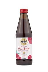 Biona Organic Pure Cranberry Juice - 330ml