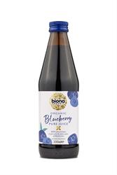 Biona Organic Pure Blueberry Juice - 330ml