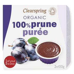 Clearspring Organic Prune Puree - 2x100g