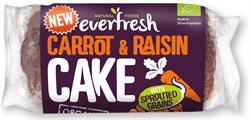 Everfresh Natural Foods Organic Carrot & Raisin Cake - 400g