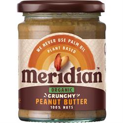Meridian Organic Crunchy Peanut Butter - 280g