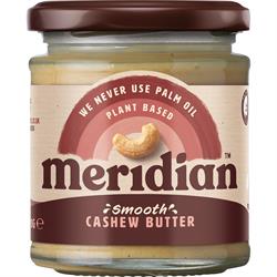 Meridian Natural Smooth Cashew Butter - 170g