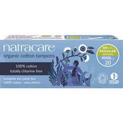 Natracare Regular Non Applicator Tampons - 20 Tampons