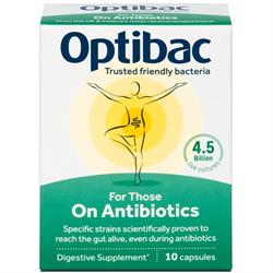 Optibac Probiotics For Those on Antibiotics - 10 Caps