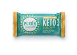 Pulsin Chocolate Fudge Peanut Keto Bar - 50g