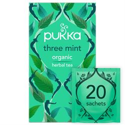 Pukka Three Mint Tea - 20bags