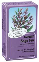 Floradix Organic Sage Herbal Tea - 15bags