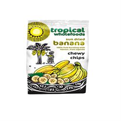 Tropical Wholefoods Organic Banana Chewy Chips - 150g