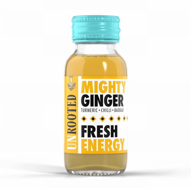 Mighty Ginger Shot Ginger & Turmeric Wake-up Shot