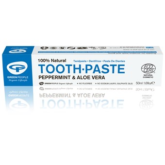 Green People Mint Toothpaste - 50ml - Image 2