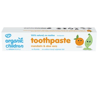 Green People Organic Children Mandarin Toothpaste - 50ml - Image 2