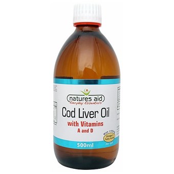 Nature&039;s Aid Cod Liver Oil Liquid - 500ml - Image 2