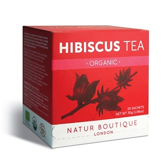 Natur Boutique Organic Hibiscus Tea - 20sachets