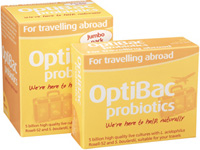 Optibac Probiotics For Travelling Abroad - 20 Caps - Image 2