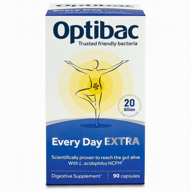 Optibac Probiotics Every Day Extra Strength Caps - 90 Caps - Image 2