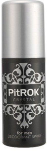 Pitrok Crystal Fragranced Spray Deodorant for Men - 100ml - Image 2