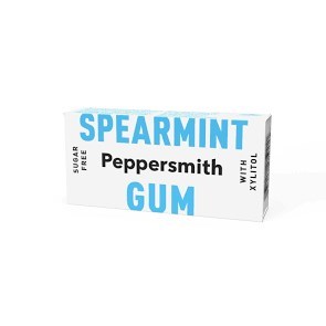 Peppersmith Xylitol Gum - Spearmint - 15g - Image 2