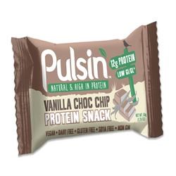 Pulsin Vanilla Choc Chip Protein Bar - 50g - Image 2