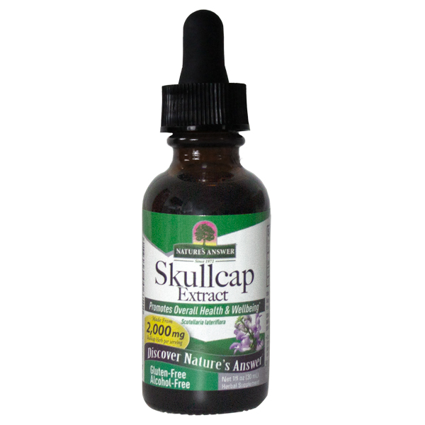Nature's Answer Skullcap Herb Alcohol Free Liquid Herbal Extract