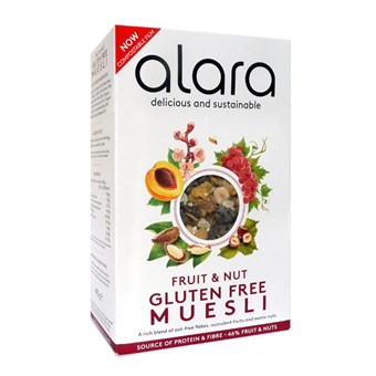 Alara Gluten Free Fruit and Nut Muesli - 475g - Image 2